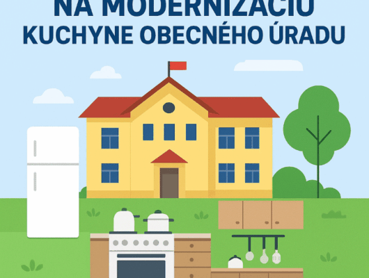 Thumbnail for the post titled: Obec Krišľovce získala dotáciu na modernizáciu kuchyne obecného úradu